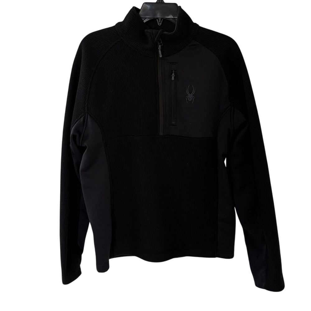 Spyder Men’s Gait Half Zip Jacket  Black M